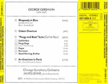 CD George Gershwin: Rhapsody In Blue / An American In Paris / "Porgy And Bess" Suite (Catfish Row) / Cuban Overture 426898