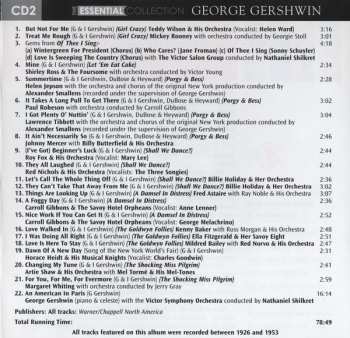 2CD George Gershwin: The Essential Collection 178657