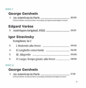 CD George Gershwin: Transatlantic 337475