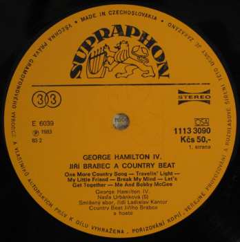 LP George Hamilton IV: George Hamilton IV, Jiří Brabec & Country Beat 381505