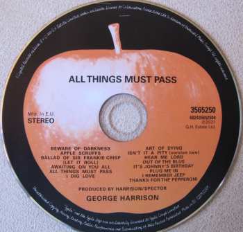 3CD/Box Set George Harrison: All Things Must Pass (50th Anniversary) DLX | LTD