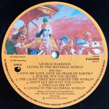 LP George Harrison: Living In The Material World 504088