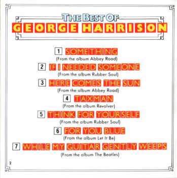 CD George Harrison: The Best Of George Harrison
