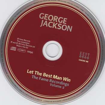 CD George Jackson: Let The Best Man Win: The Fame Recordings Volume 2 243911