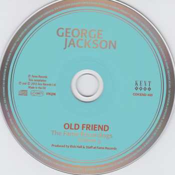 CD George Jackson: Old Friend: The Fame Recordings Volume 3 227830