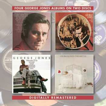 Album George Jones: George Jones / In A Gospel Way / Memories Of Us / The Battle