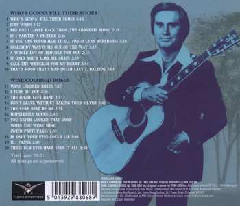 CD George Jones: Who's Gonna Fill Their Shoes & Wine Colored Roses 193499