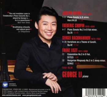 CD George Li: Live At Mariinsky 319402