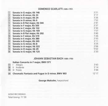 CD George Malcolm: Sonatas • Italian Concerto • Chromatic Fantasia And Fugue 454841