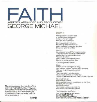 CD George Michael: Faith 419438