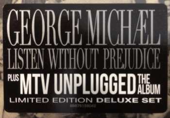 3CD/DVD/Box Set George Michael: Listen Without Prejudice + MTV Unplugged DLX | LTD