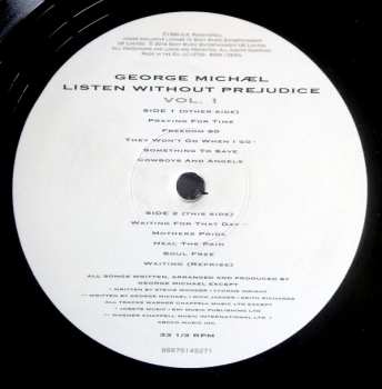 LP George Michael: Listen Without Prejudice Vol. 1