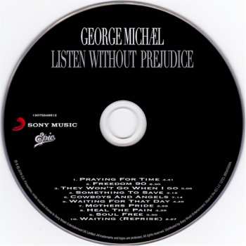 CD George Michael: Listen Without Prejudice Vol. 1