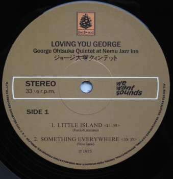 LP George Otsuka Quintet: Loving You George 61049