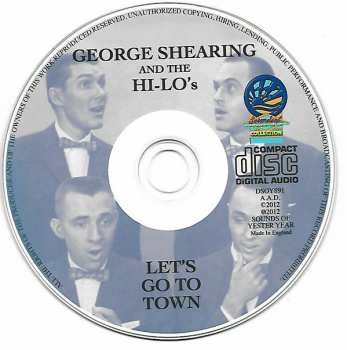 CD George Shearing: Let's Go To Town 311623