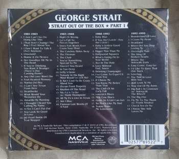 4CD/Box Set George Strait: Strait Out Of The Box: Part 1 478467
