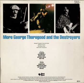 LP George Thorogood & The Destroyers: More George Thorogood And The Destroyers