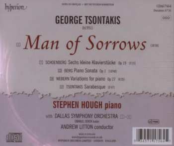 CD George Tsontakis: Man Of Sorrows / Sonata / Piano Variations / Sechs Kleine Klavierstücke 359245