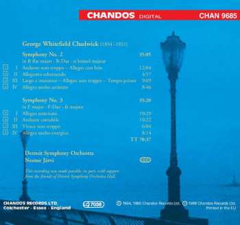 CD George Whitefield Chadwick: Symphonies 2 & 3 298384