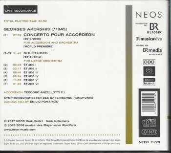 SACD Georges Aperghis: Musica Viva 28 : Concerto Pour Accordéon, Six Études 185616
