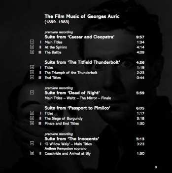 CD Georges Auric: The Film Music Of Georges Auric 333996