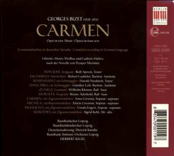 2CD Georges Bizet: Carmen (Complete Recording In German Language) DIGI 294542