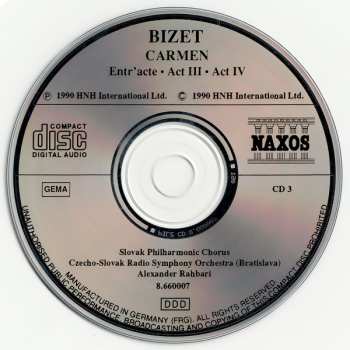 3CD Georges Bizet: Carmen 319499
