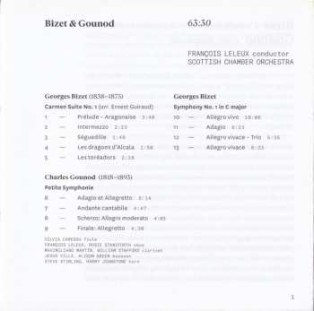 CD Georges Bizet: Carmen Suite No. 1 & Symphony No. 1 / Petite Symphonie 178702