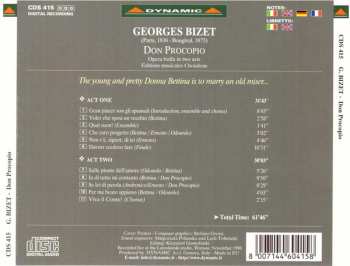 CD Georges Bizet: Don Procopio - Opera Buffa In Two Acts 326682