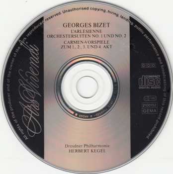 CD Georges Bizet: L'Arlésienne - Carmen 178696