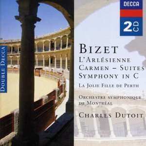 Album Georges Bizet: L'Arlésienne • Carmen - Suites • Symphony In C