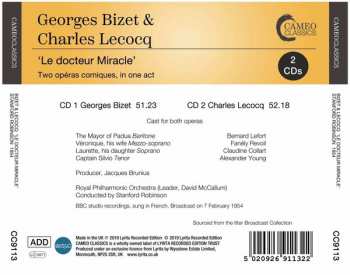 2CD Georges Bizet: Le Docteur Miracle 153500