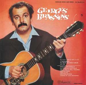 Album Georges Brassens: Et Sa Guitare Accompagne Par Pierre Nicolas N0.5