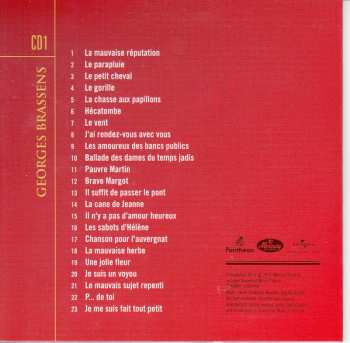 5CD/Box Set Georges Brassens: L'Album De Sa Vie LTD 326705