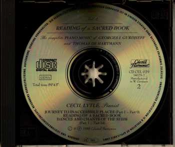 2CD Georges Ivanovitch Gurdjieff: Reading Of A Sacred Book  : The Complete Piano Music Of Georges I. Gurdjieff (1872-1949) And Thomas De Hartmann (1886-1956) Vol.2 453877