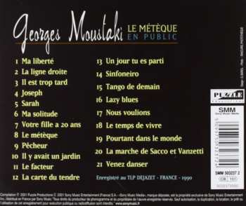 CD Georges Moustaki: Le Métèque (En Public) 424441