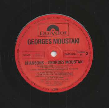 LP Georges Moustaki: Chansons 436804