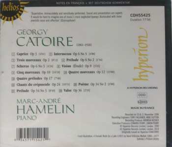 CD Georgy Catoire: Piano Music 193061