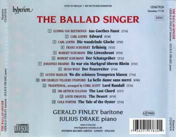 CD Gerald Finley: The Ballad Singer 330730
