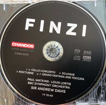 SACD Gerald Finzi: Cello Concerto / Eclogue / New Year Music / Grand Fantasia And Toccata 326177
