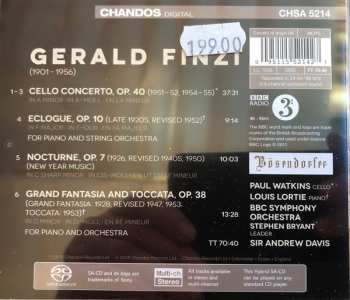 SACD Gerald Finzi: Cello Concerto / Eclogue / New Year Music / Grand Fantasia And Toccata 326177