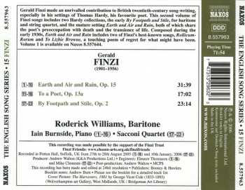 CD Gerald Finzi: Earth And Air And Rain • By Footpath And Stile • To A Poet 297913