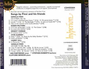 CD Gerald Finzi: Songs By Finzi & His Friends  324683