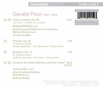 CD Gerald Finzi: Violin And Cello Concertos 456292