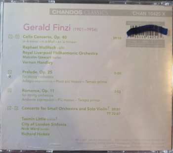 CD Gerald Finzi: Violin And Cello Concertos 456292
