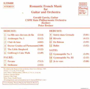 CD Gerald Garcia: Romantic French Music For Guitar And Orchestra 126933