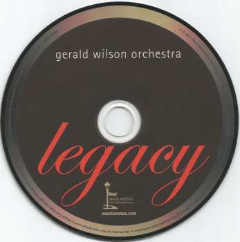 CD Gerald Wilson Orchestra: Legacy 459175