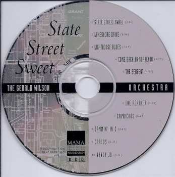 CD Gerald Wilson Orchestra: State Street Sweet 272232