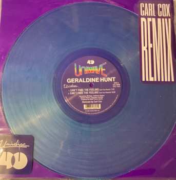 LP Geraldine Hunt: Can't Fake The Feeling (Carl Cox Remix) CLR 368814