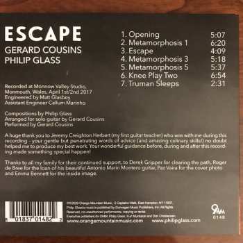 CD Gerard Cousins: Escape 102630